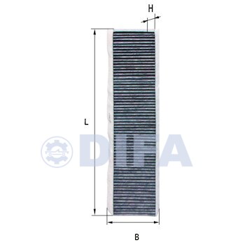 Фильтрующий элемент очистки воздуха DIFA 4502C