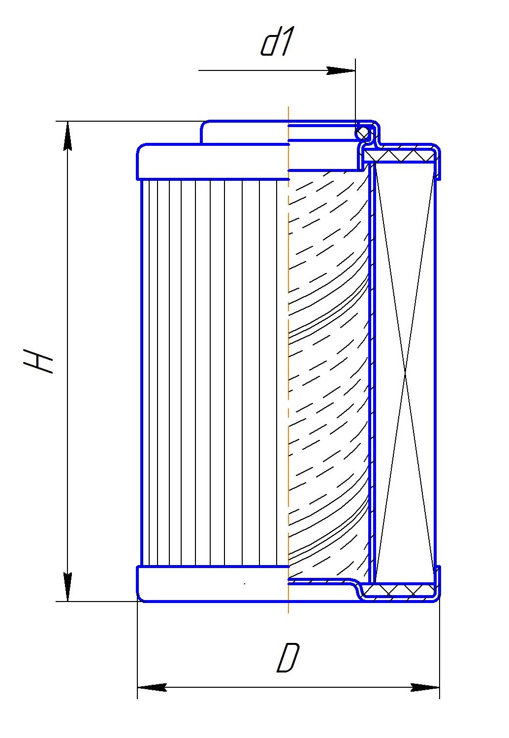 Фильтрующий элемент очистки масла DIFA 5429
