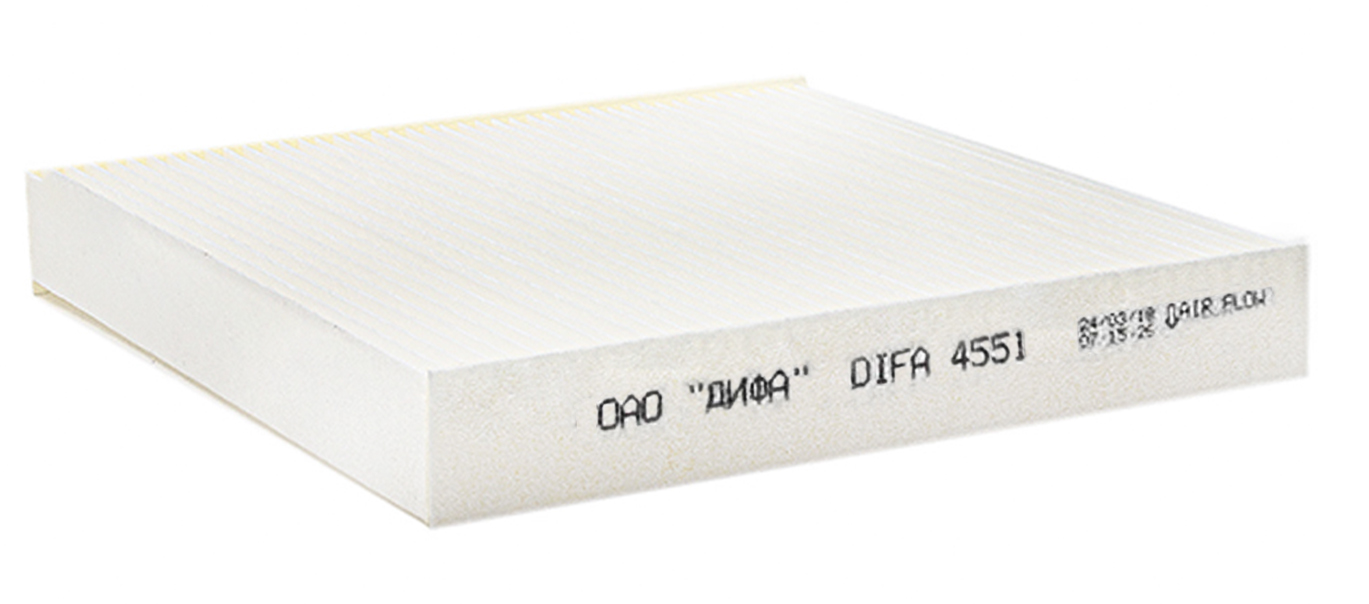 Фильтр очистки воздуха салона, кабины DIFA 4551