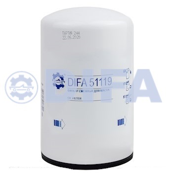Фильтр сменный для масла DIFA 51119/1
