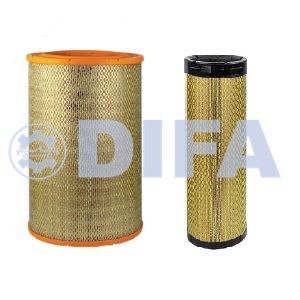 Комплект фильтрующий элемент очистки воздуха DIFA 4313 + DIFA 4313.1-01