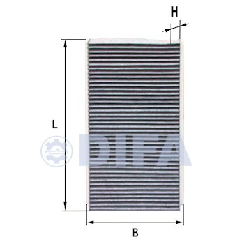 Фильтрующий элемент очистки воздуха DIFA 4501C