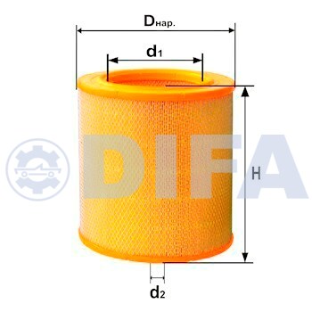 Фильтрующий элемент очистки воздуха DIFA 4315