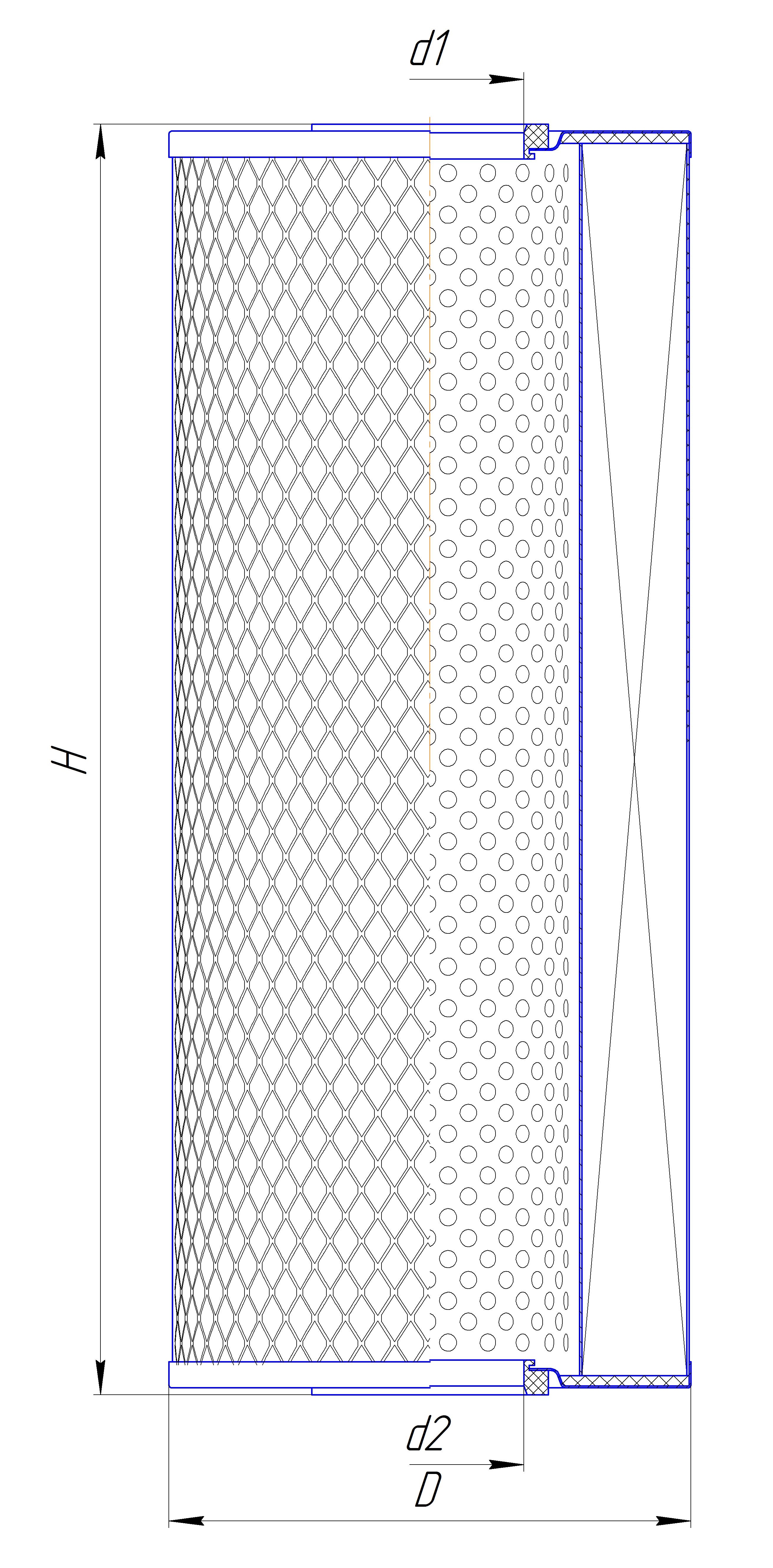 Фильтрующий элемент очистки масла DIFA 5306M