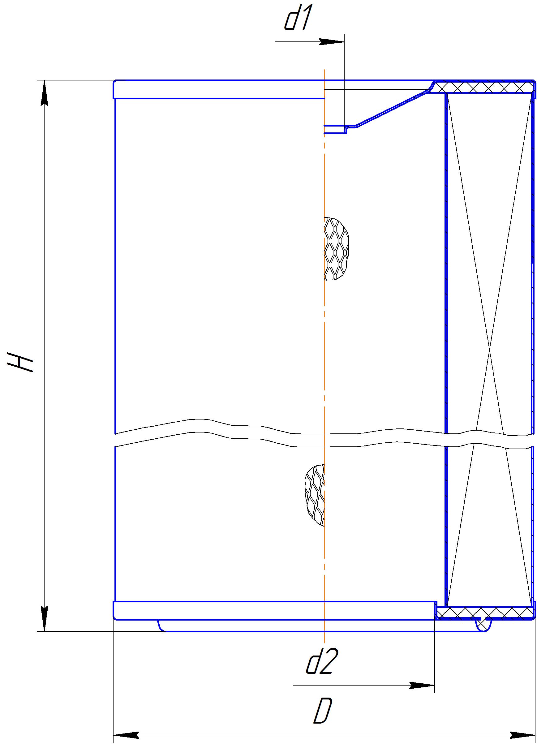Фильтрующий элемент очистки воздуха DIFA 4345M