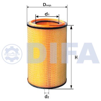 Фильтрующий элемент очистки воздуха DIFA 4345M