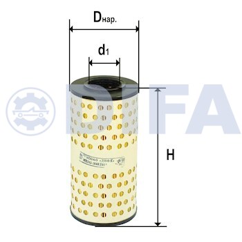 Сменный элемент фильтров очистки масла DIFA 5302
