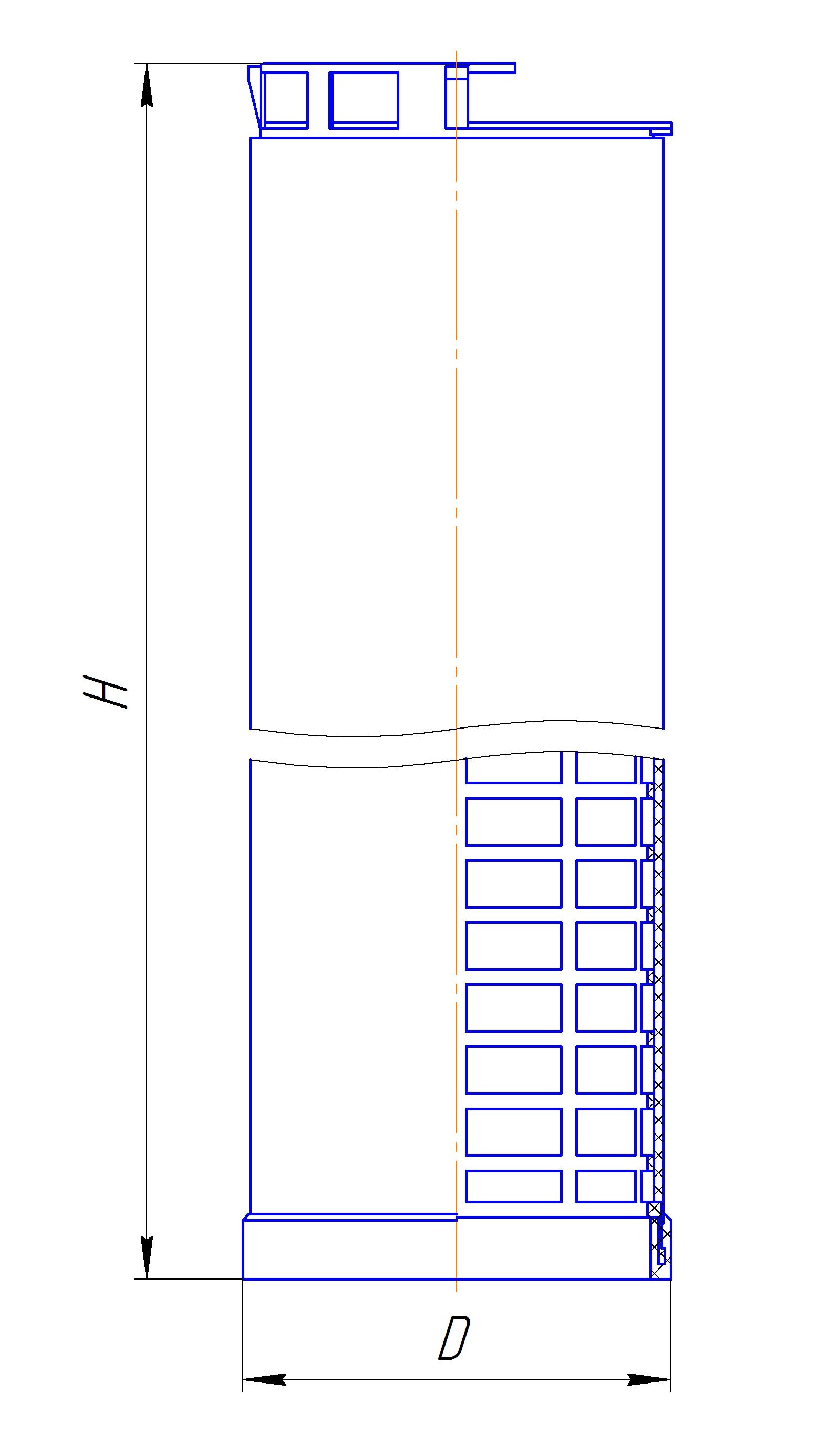 Сменный элемент воздухоочистителей для двигателей внутреннего сгорания DIFA 43167-01