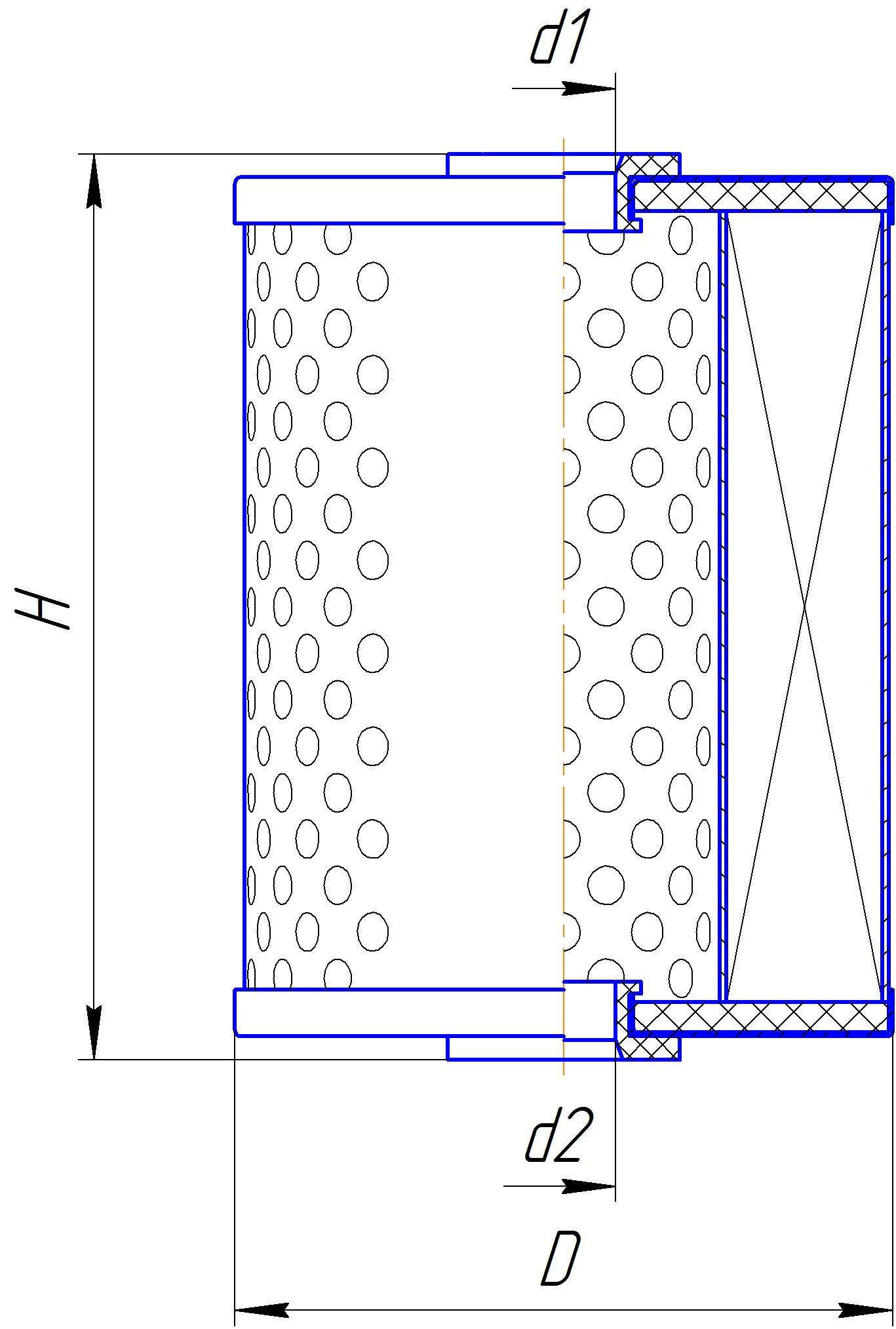 Фильтрующий элемент очистки масла DIFA 5318