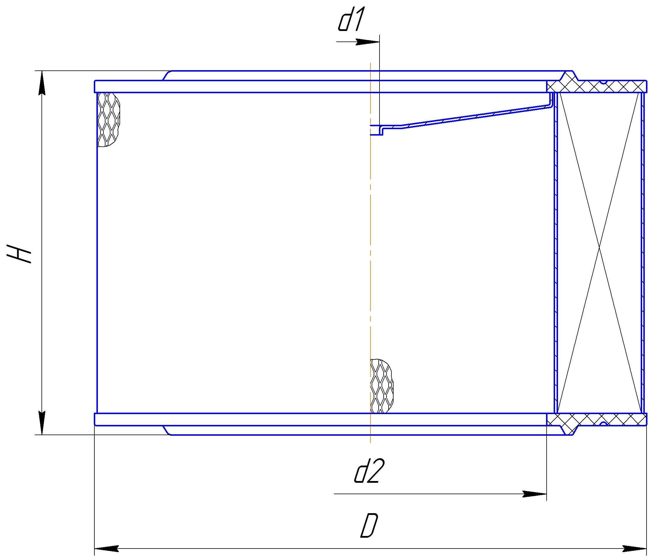 Сменный элемент воздухоочистителей для двигателей внутреннего сгорания DIFA 4304