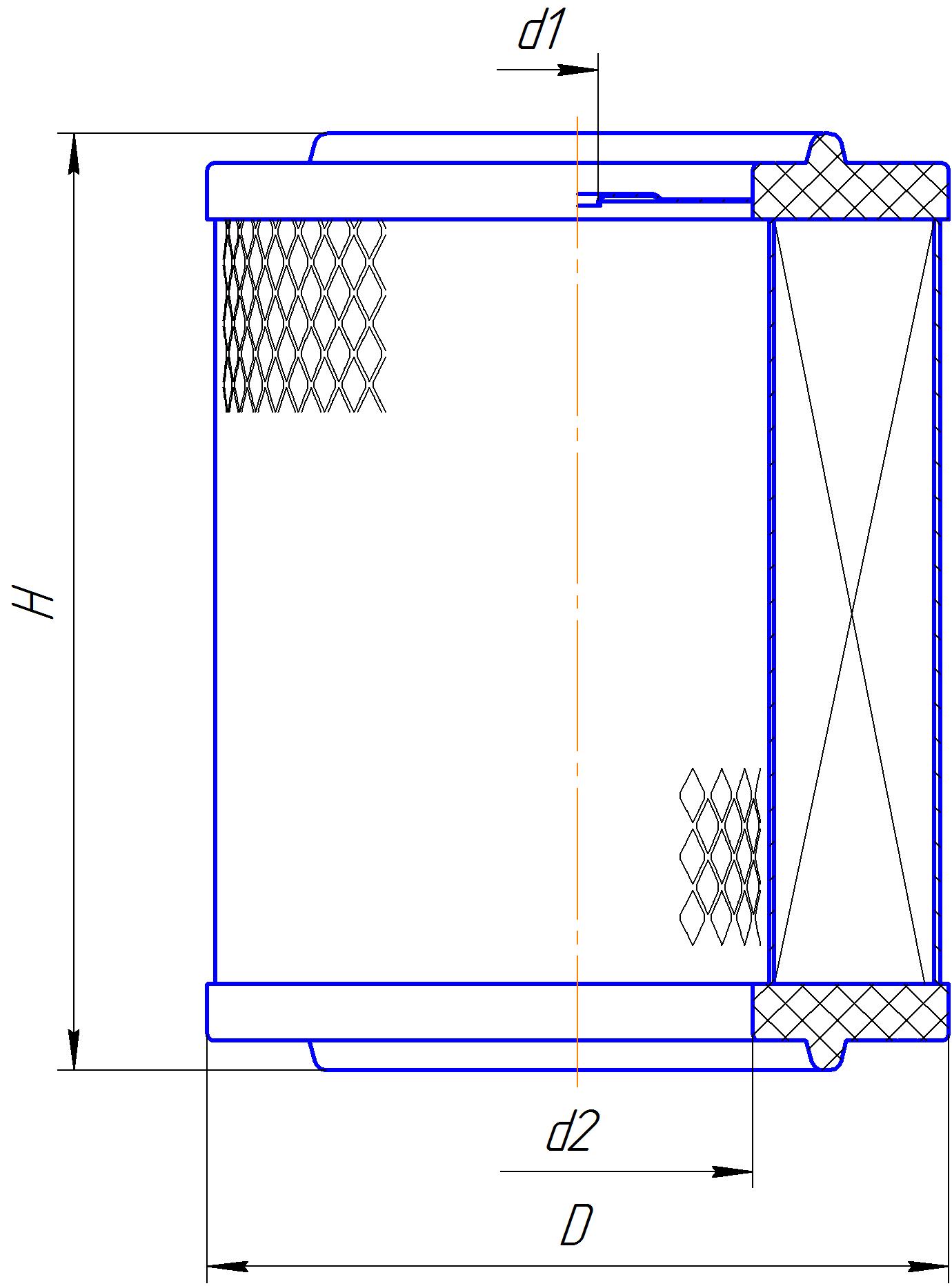 Фильтрующий элемент очистки воздуха DIFA 4226