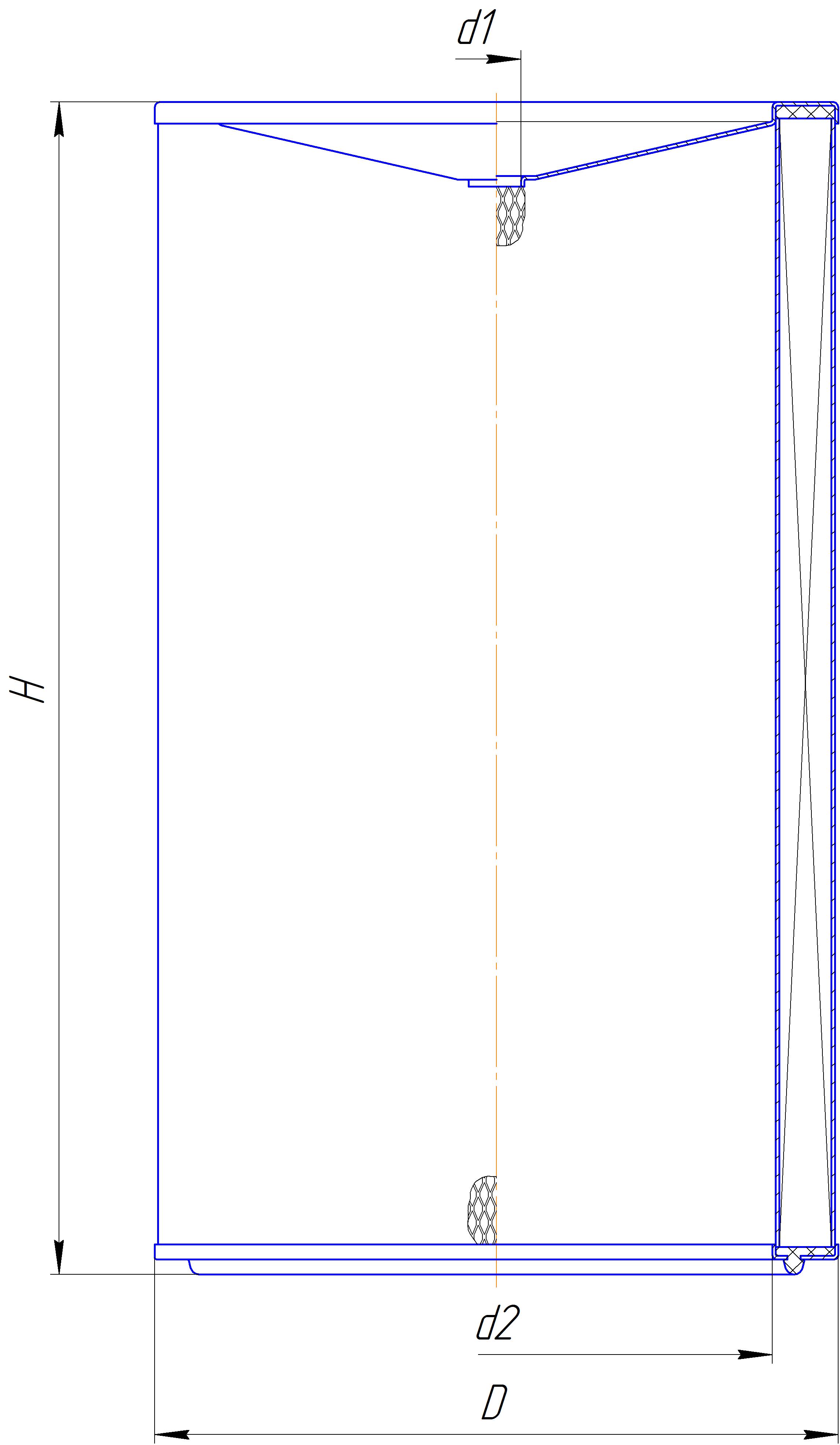 Фильтрующий элемент очистки воздуха DIFA 4305MK-01