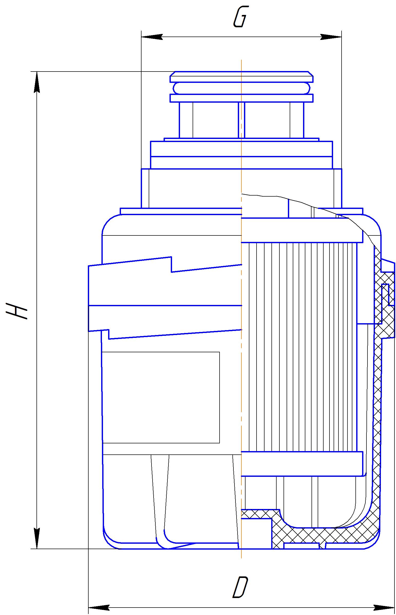 Фильтр сменный для масла DIFA 5502