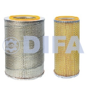 Комплект сменный элемент воздухоочистителей для двигателей внутреннего сгорания DIFA 4318MK/11,DIFA 4318MK/11-01