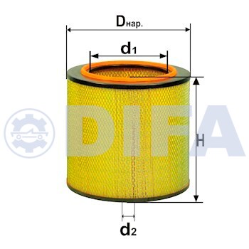 Фильтрующий элемент очистки воздуха DIFA 4309M