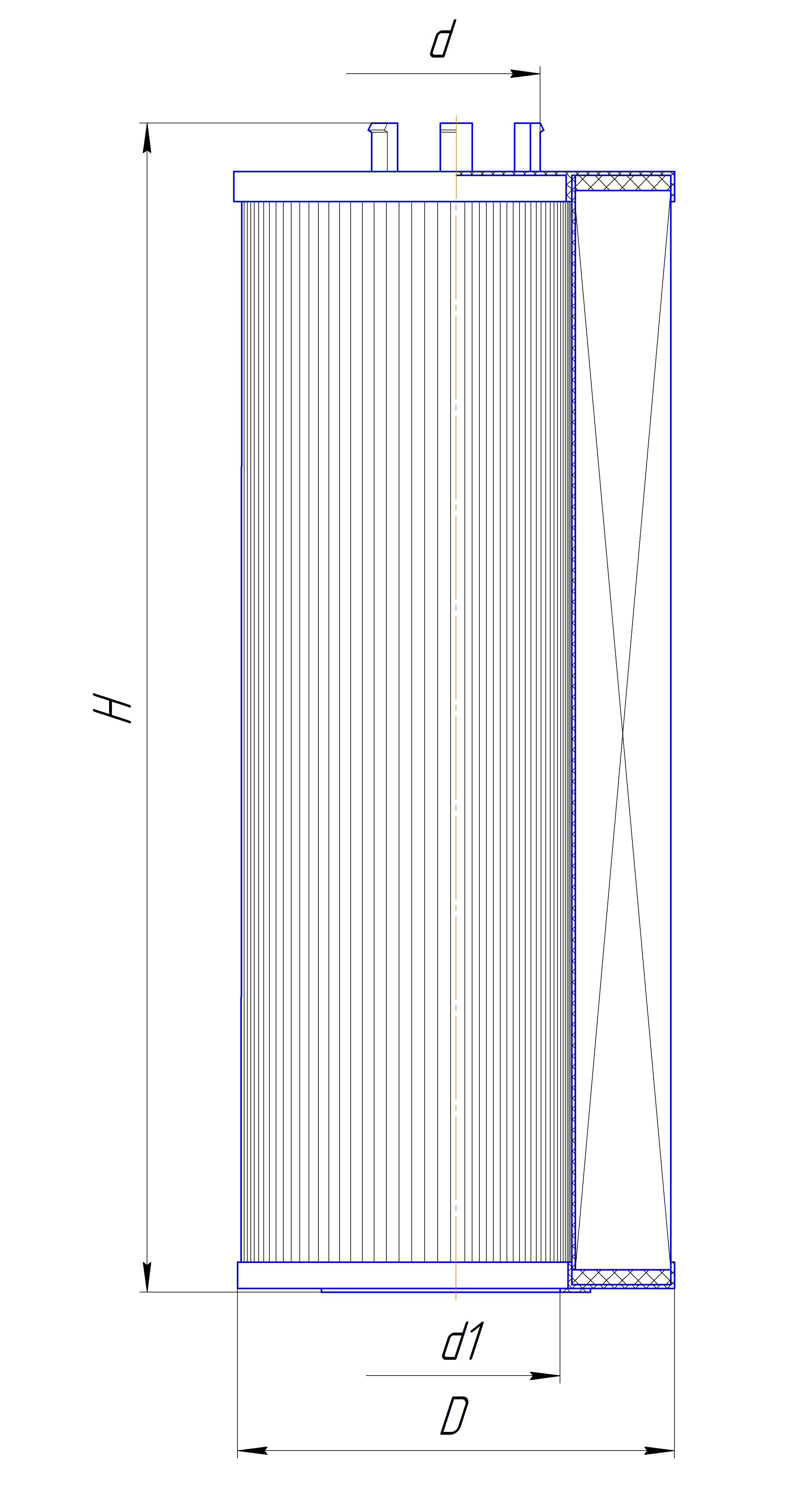 Сменный элемент фильтров очистки масла DIFA 5325E