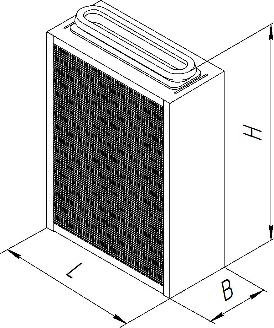 Сменный элемент воздухоочистителей для двигателей внутреннего сгорания DIFA 4343M