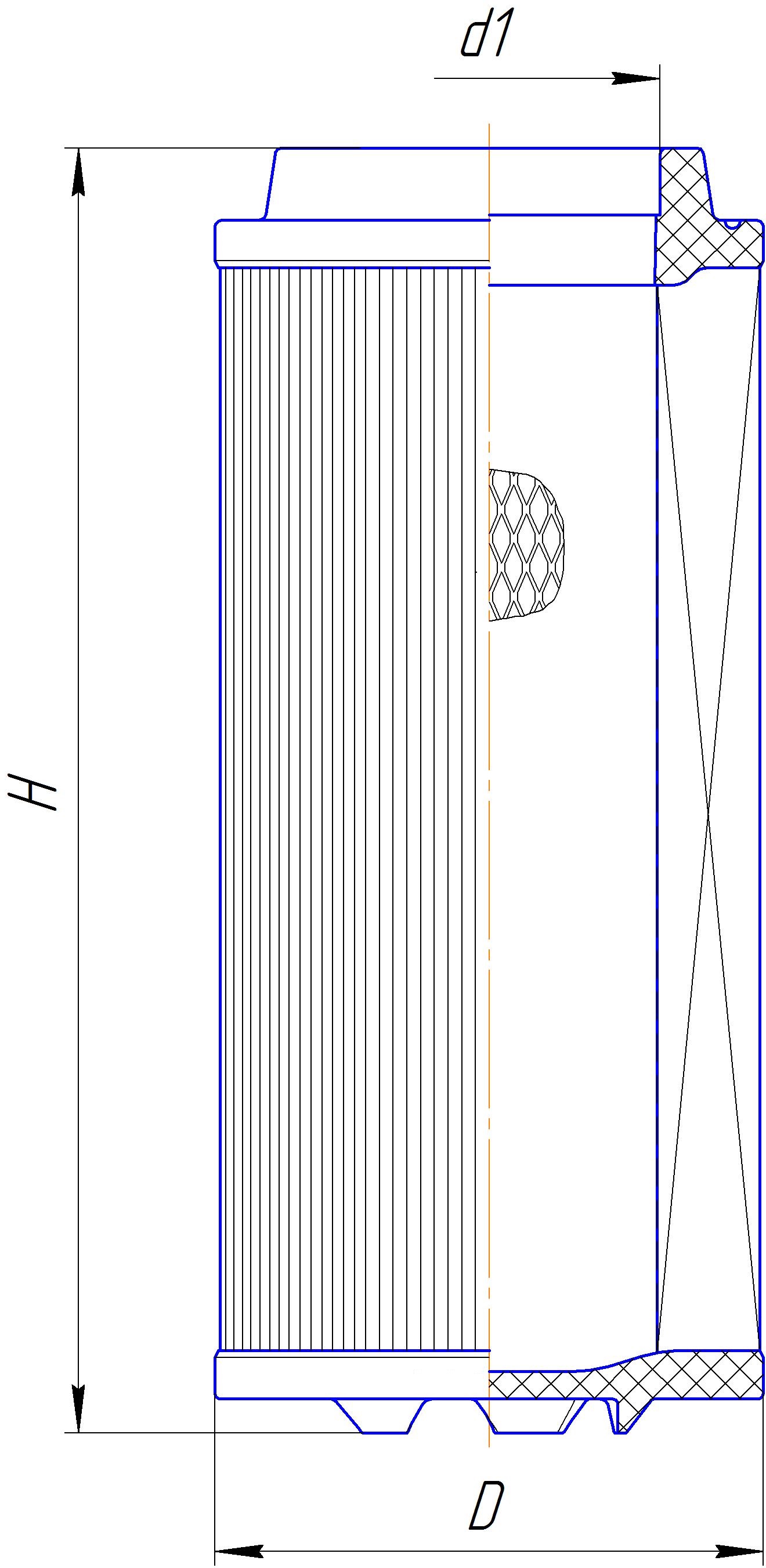 Фильтрующий элемент очистки воздуха DIFA 43167