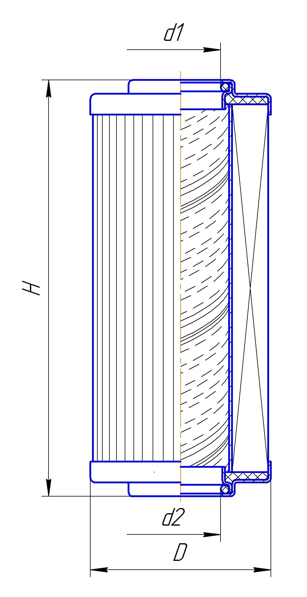 Фильтрующий элемент очистки масла DIFA 5401