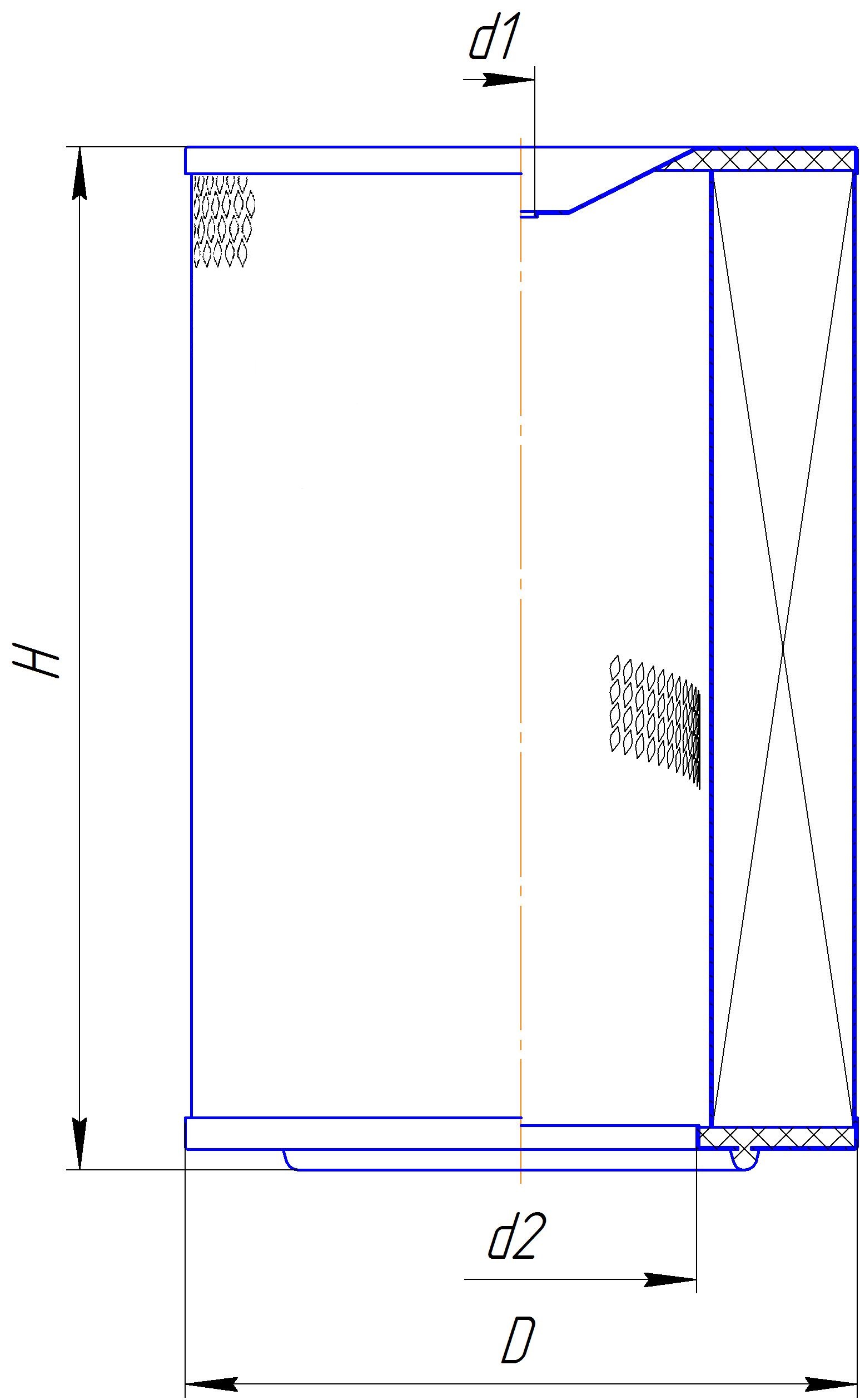 Фильтрующий элемент очистки воздуха DIFA 4369M