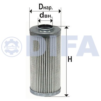 Элемент фильтрующий очистки гидравлической жидкости DIFA 5406