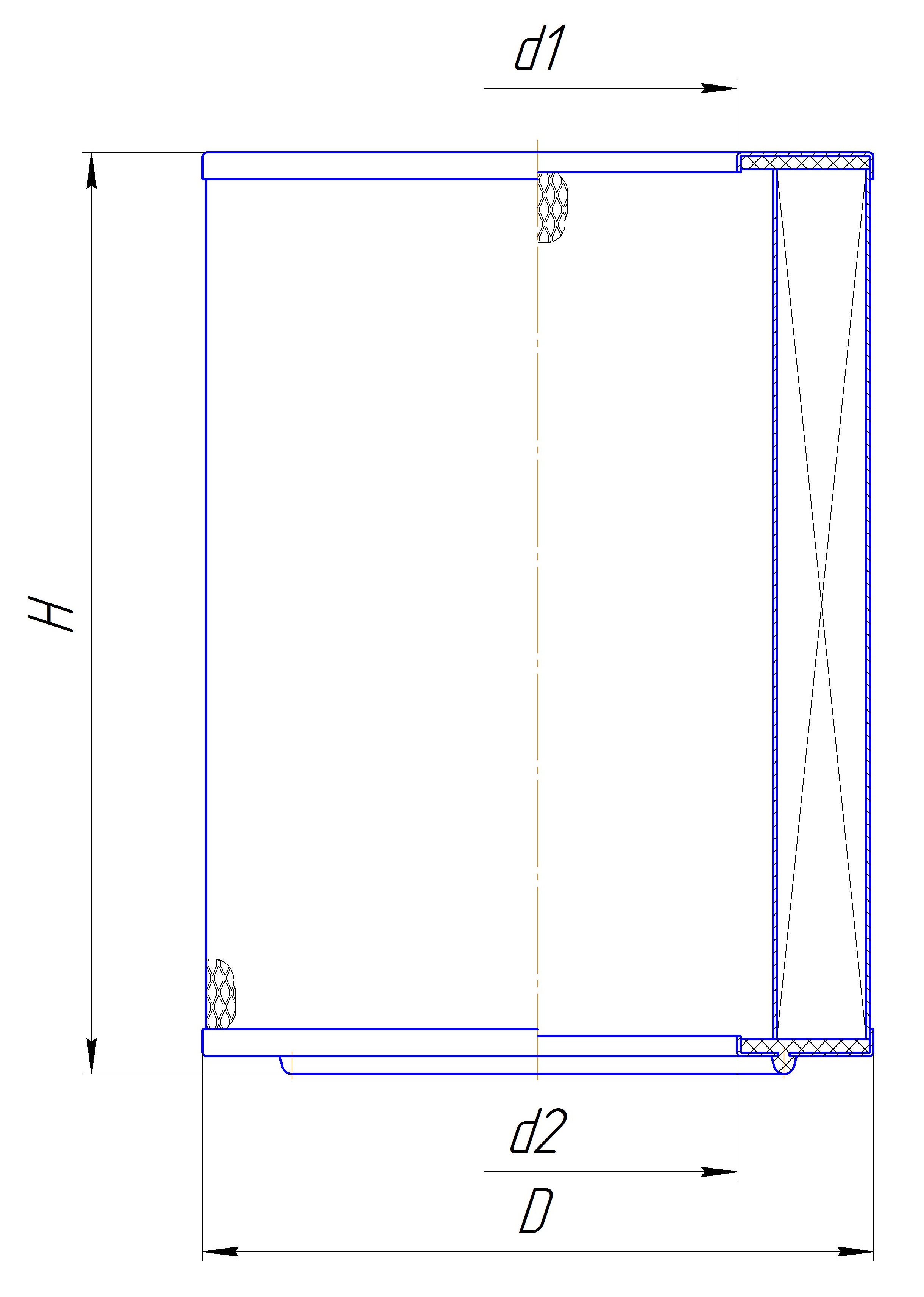 Сменный элемент воздухоочистителей для двигателей внутреннего сгорания DIFA 43182M