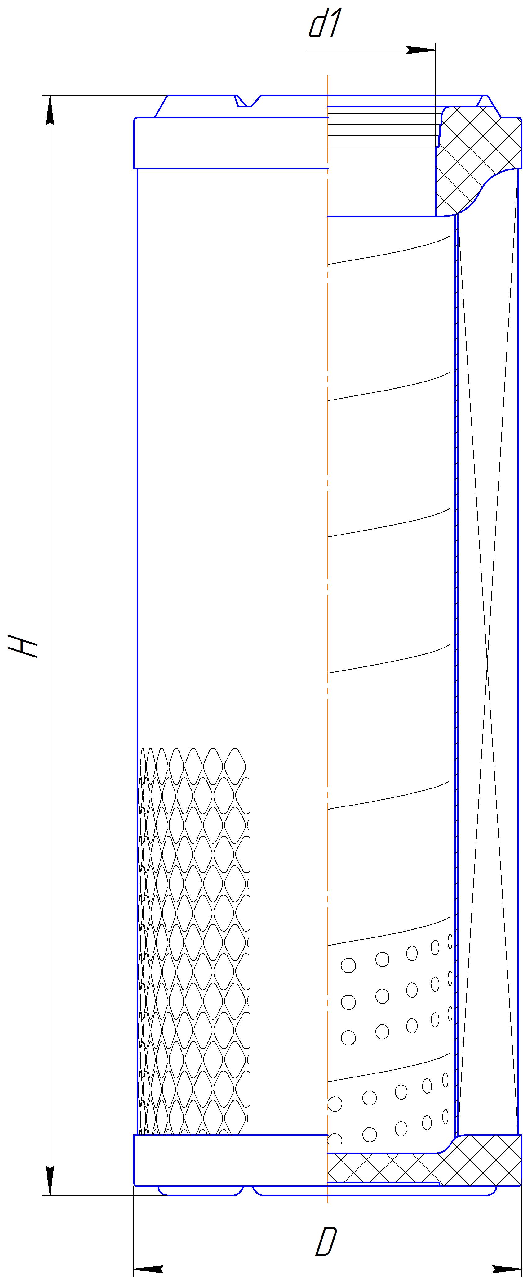Фильтрующий элемент очистки воздуха DIFA 4386
