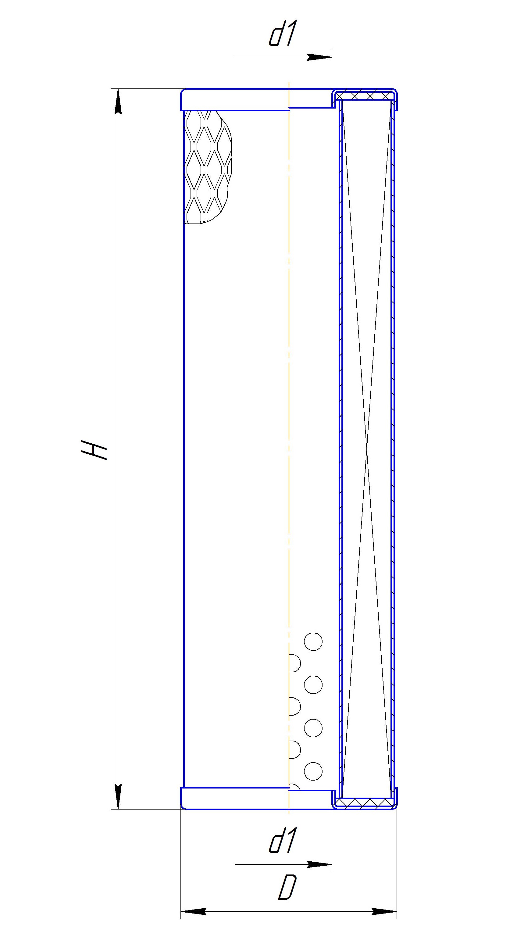 Фильтрующий элемент очистки масла DIFA 5329M