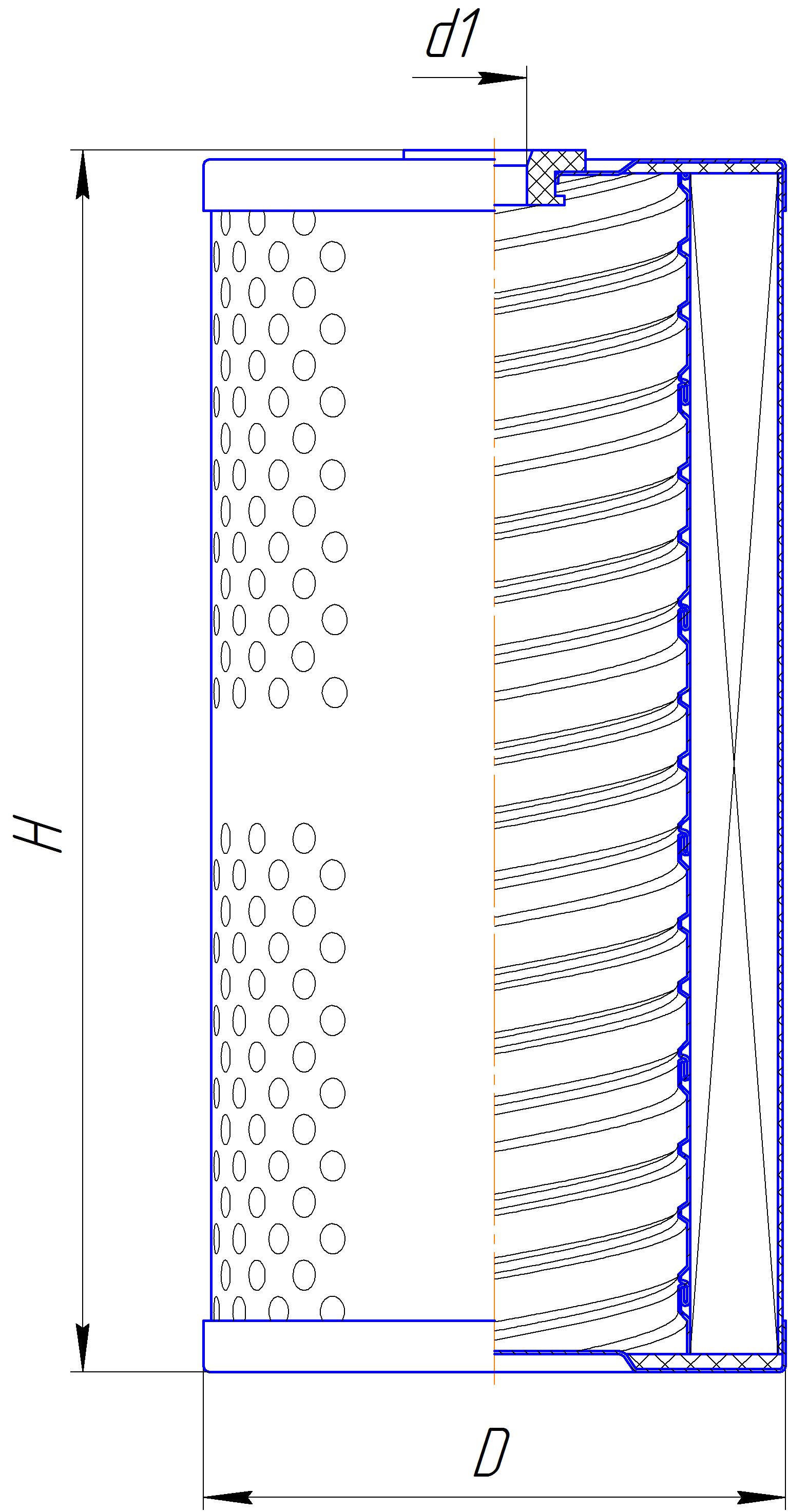 Фильтрующий элемент очистки масла DIFA 5314