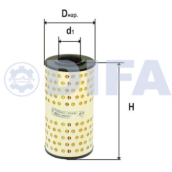 Сменный элемент фильтров очистки масла M5302K (840.1012039-12)