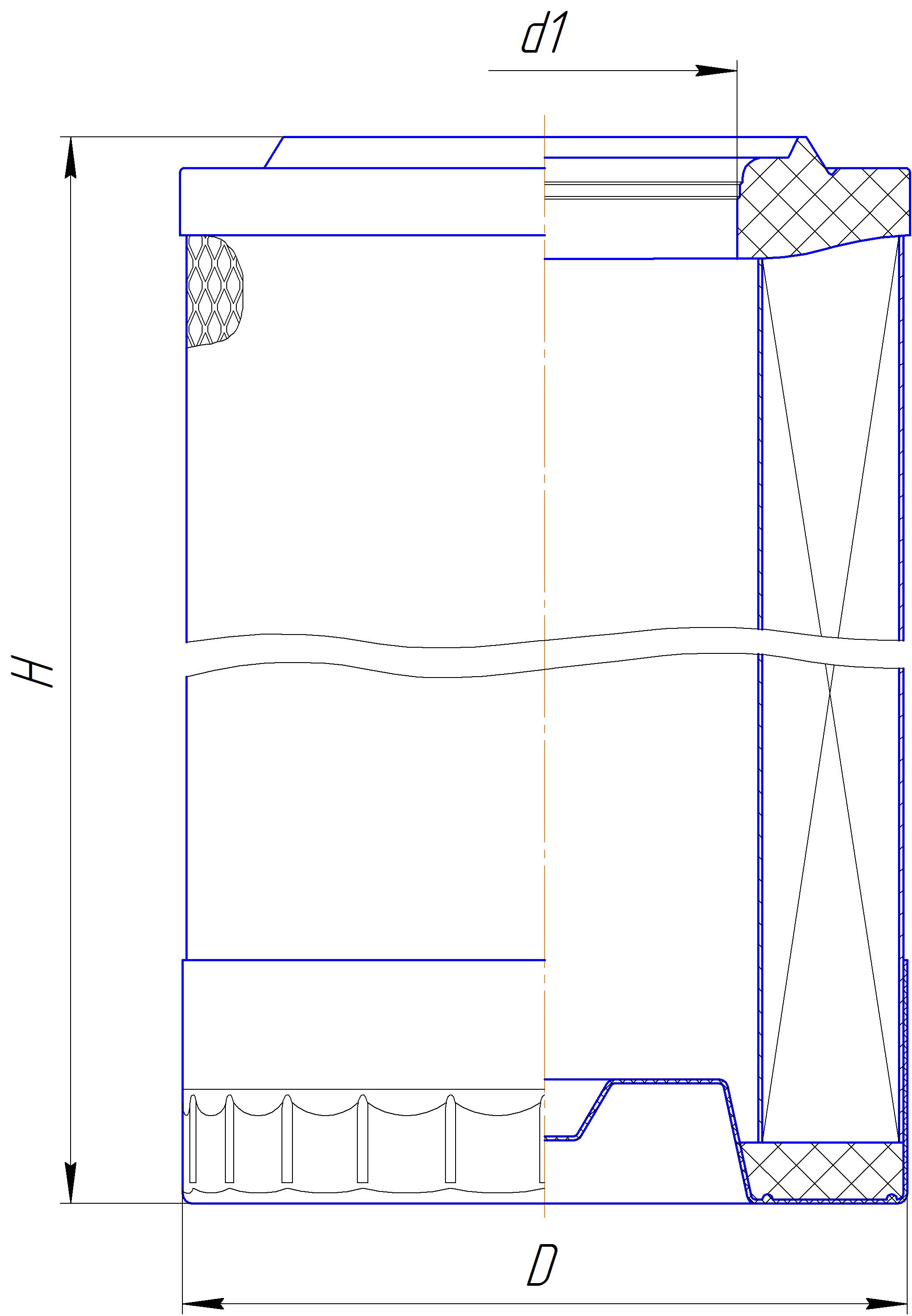 Фильтрующий элемент очистки воздуха DIFA 43104