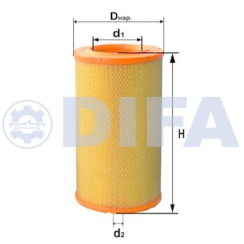 Фильтрующий элемент очистки воздуха DIFA 4316M