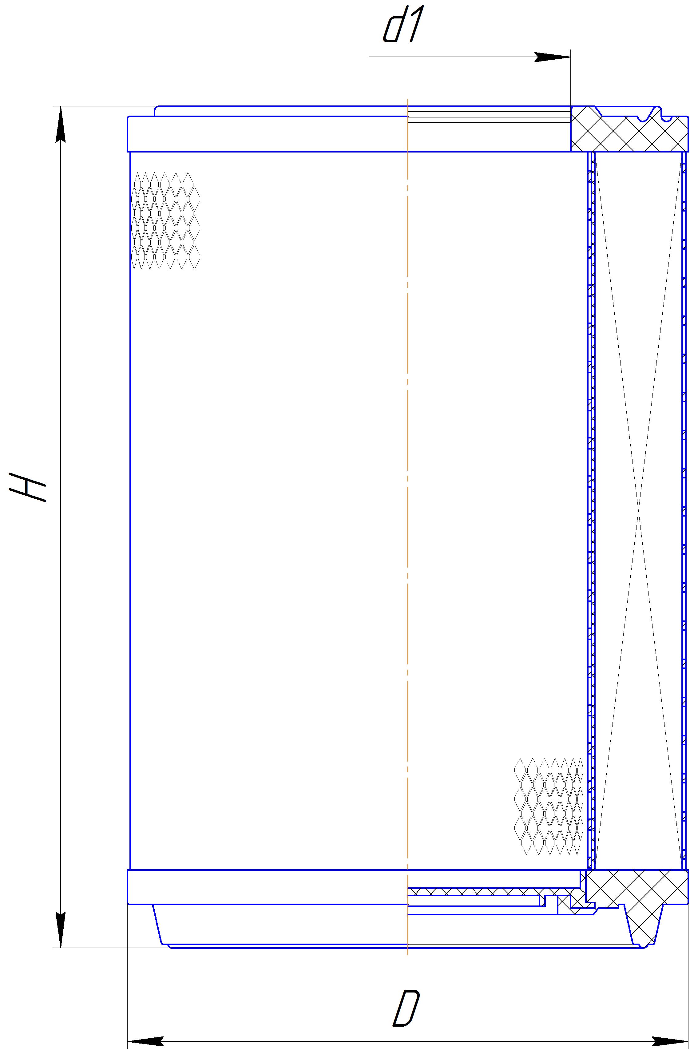 Фильтрующий элемент очистки воздуха DIFA 4325