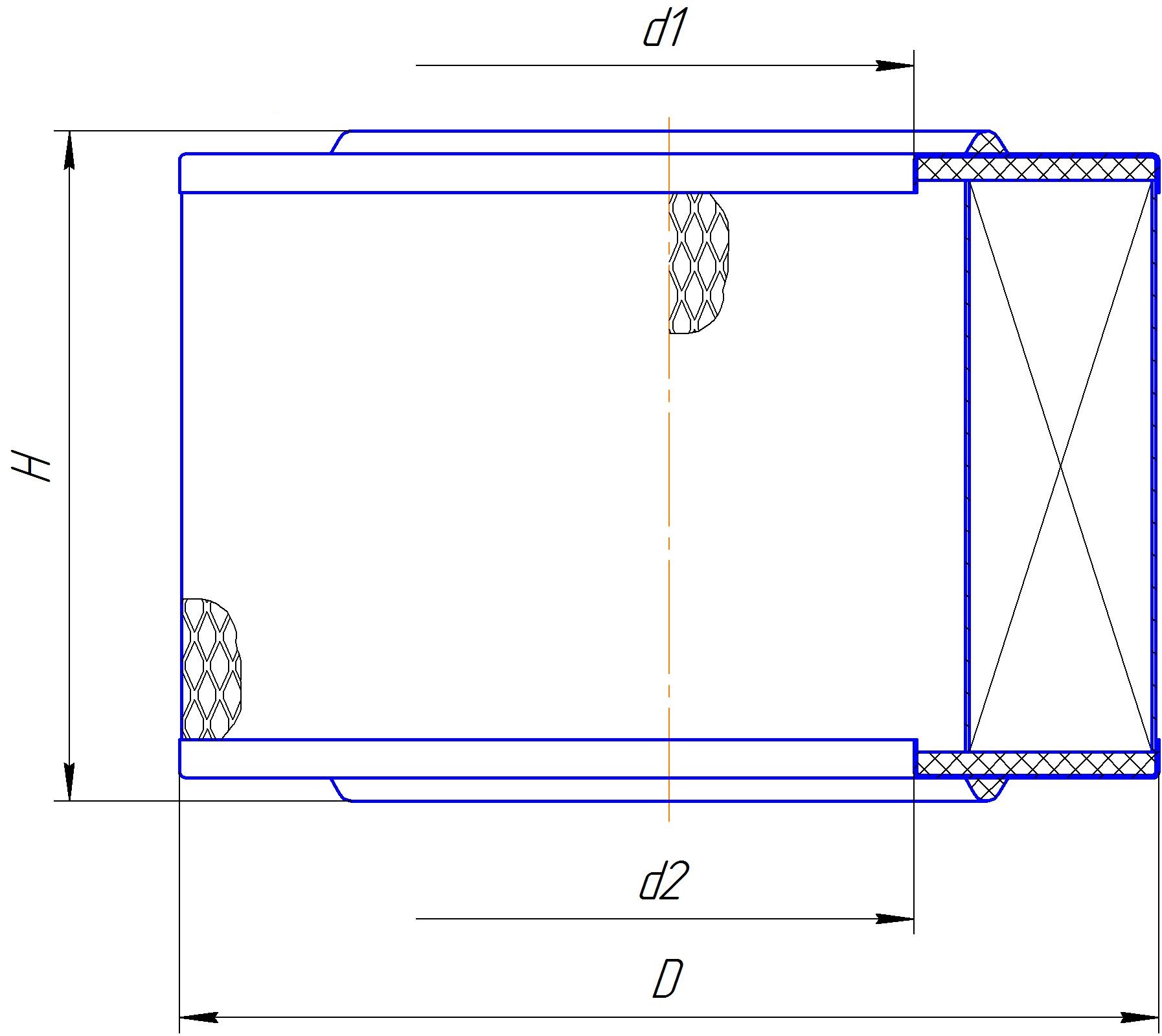 Сменный элемент воздухоочистителей для двигателей внутреннего сгорания DIFA 4364M