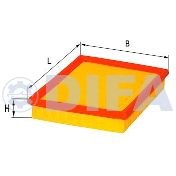 Фильтрующий элемент очистки воздуха DIFA 4446