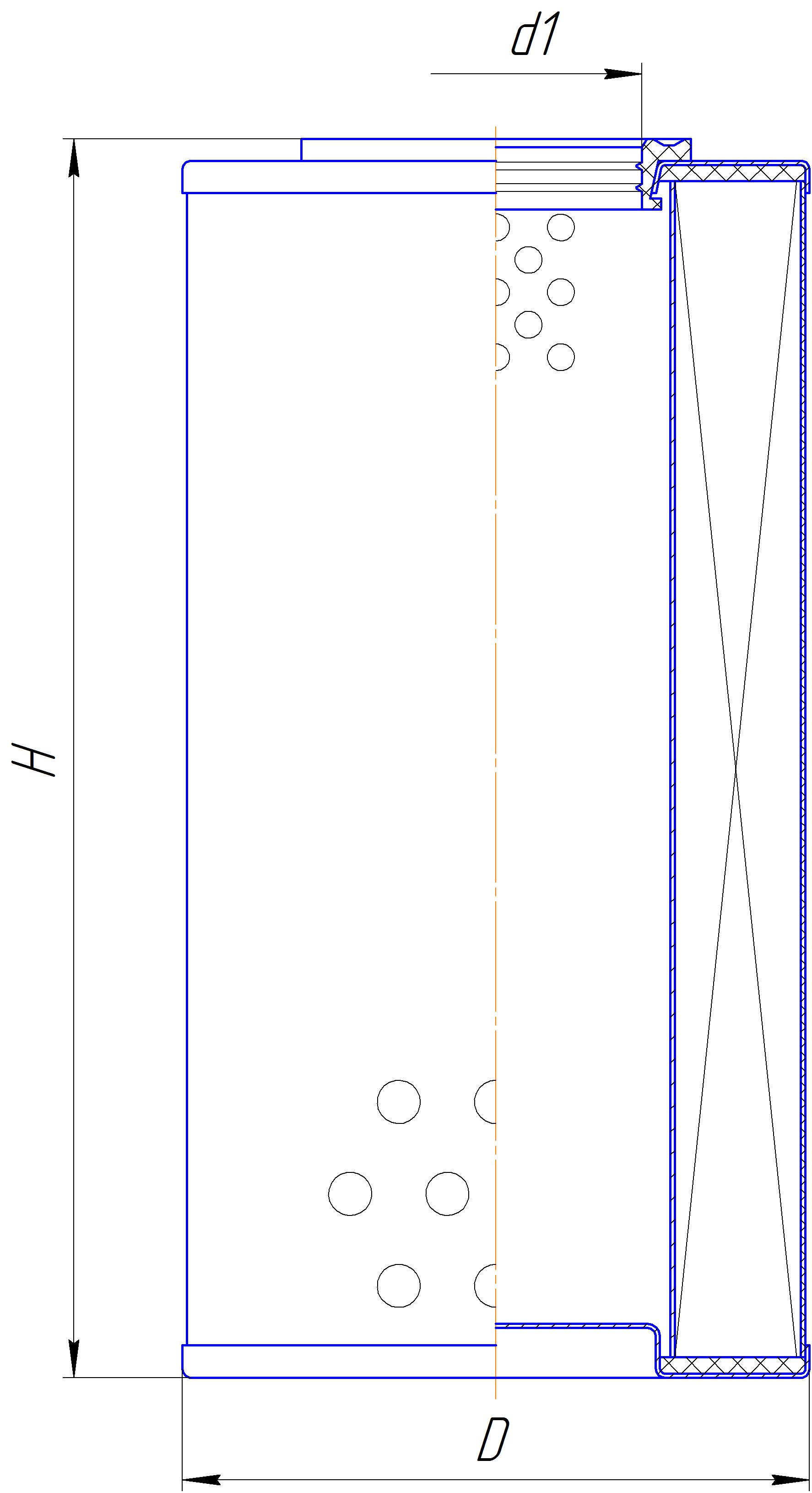 Фильтрующий элемент очистки масла DIFA 5302