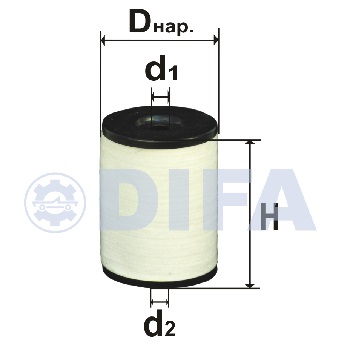 Сменный элемент фильтров очистки топлива DIFA 6305.1P