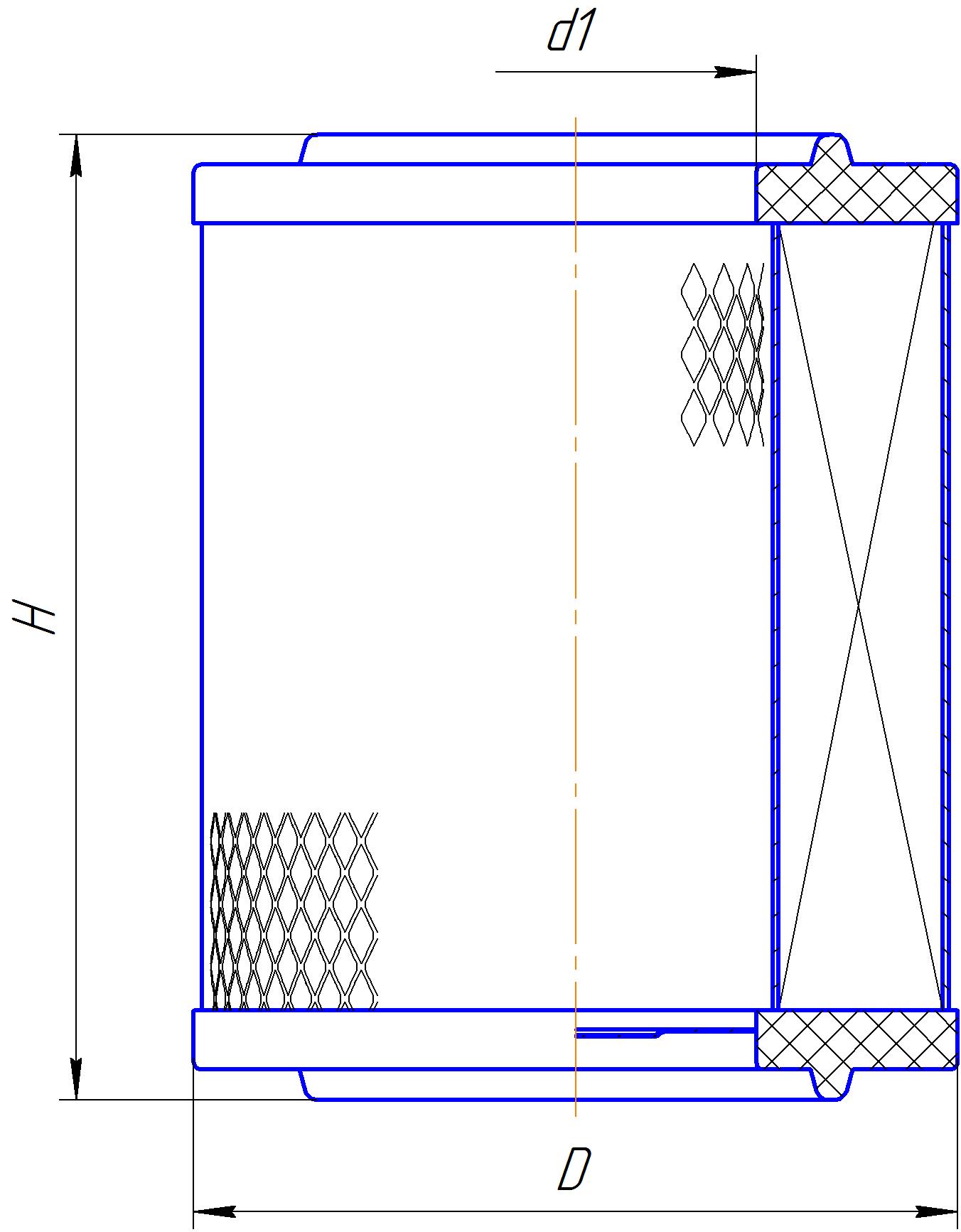 Фильтрующий элемент очистки воздуха DIFA 4227