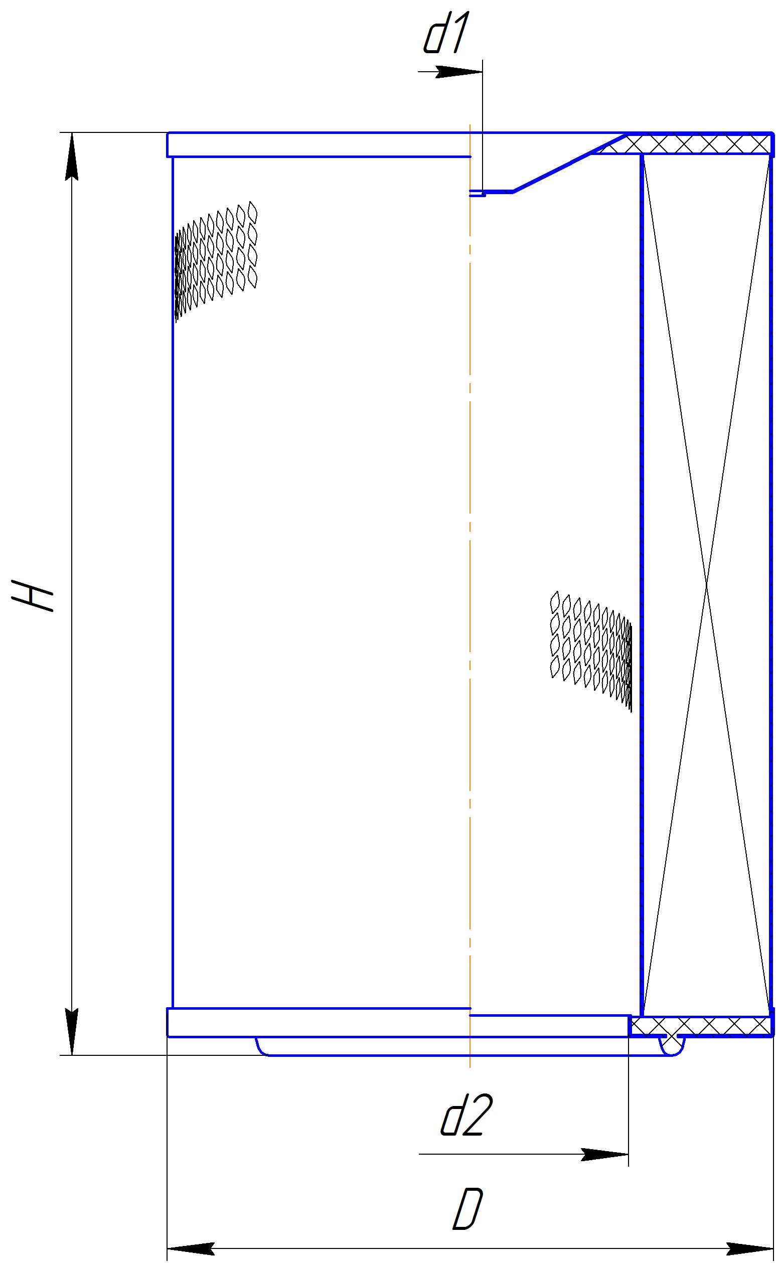 Фильтрующий элемент очистки воздуха DIFA 4317M
