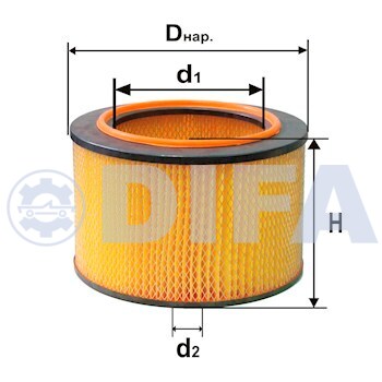 Фильтрующий элемент очистки воздуха DIFA 4304M