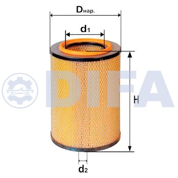 Фильтрующий элемент очистки воздуха DIFA 4326M