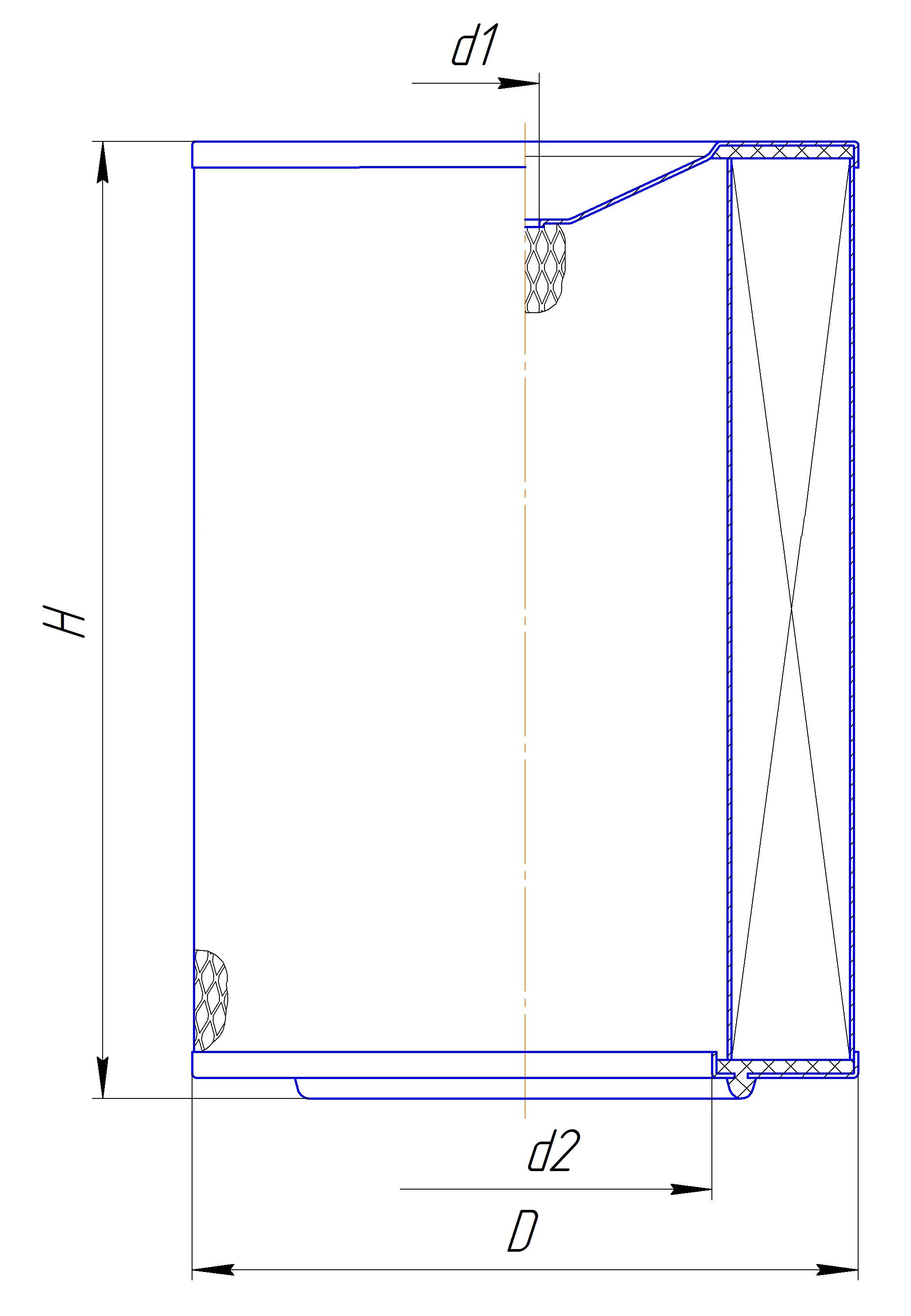 Сменный элемент воздухоочистителей для двигателей внутреннего сгорания DIFA 43138M