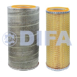 Комплект фильтрующий элемент очистки воздуха DIFA 4355MK + DIFA 4355MK-01