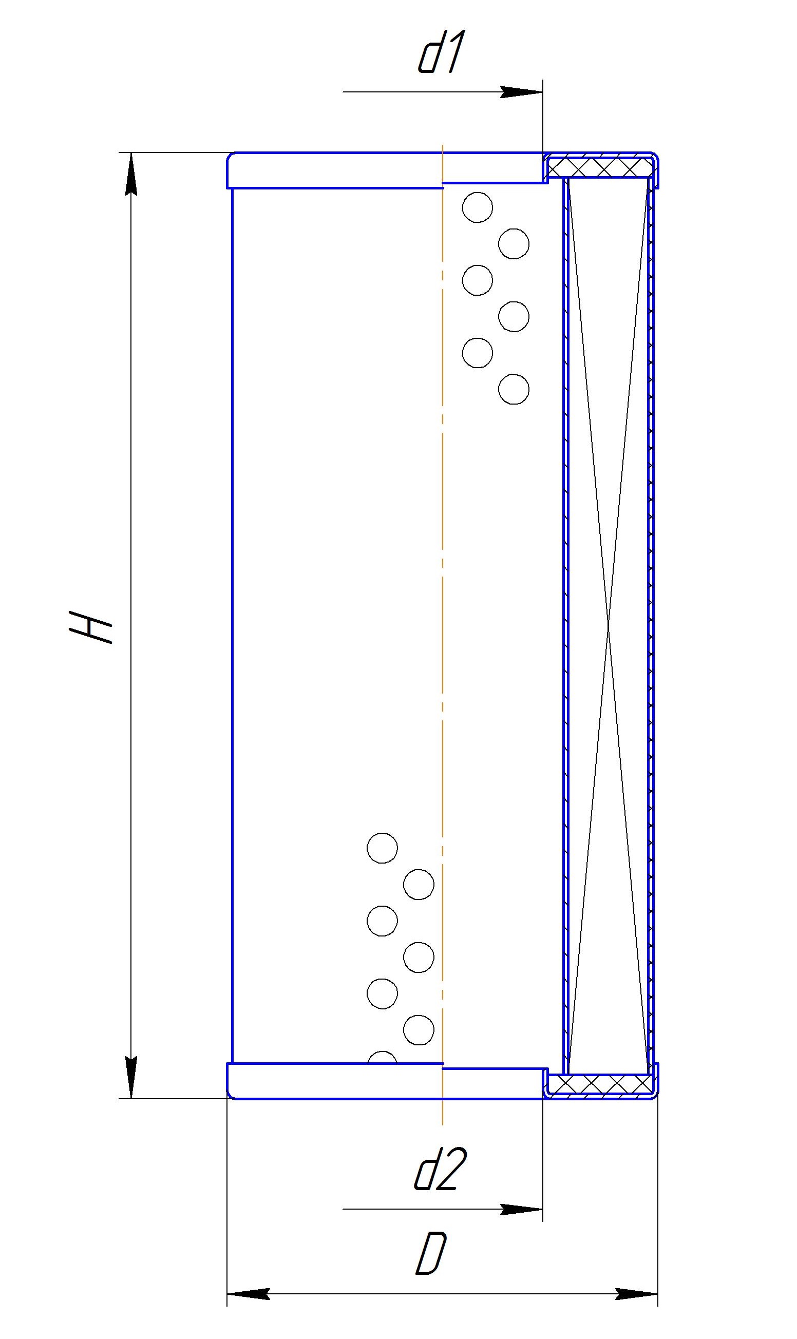 Фильтрующий элемент очистки масла DIFA 5201