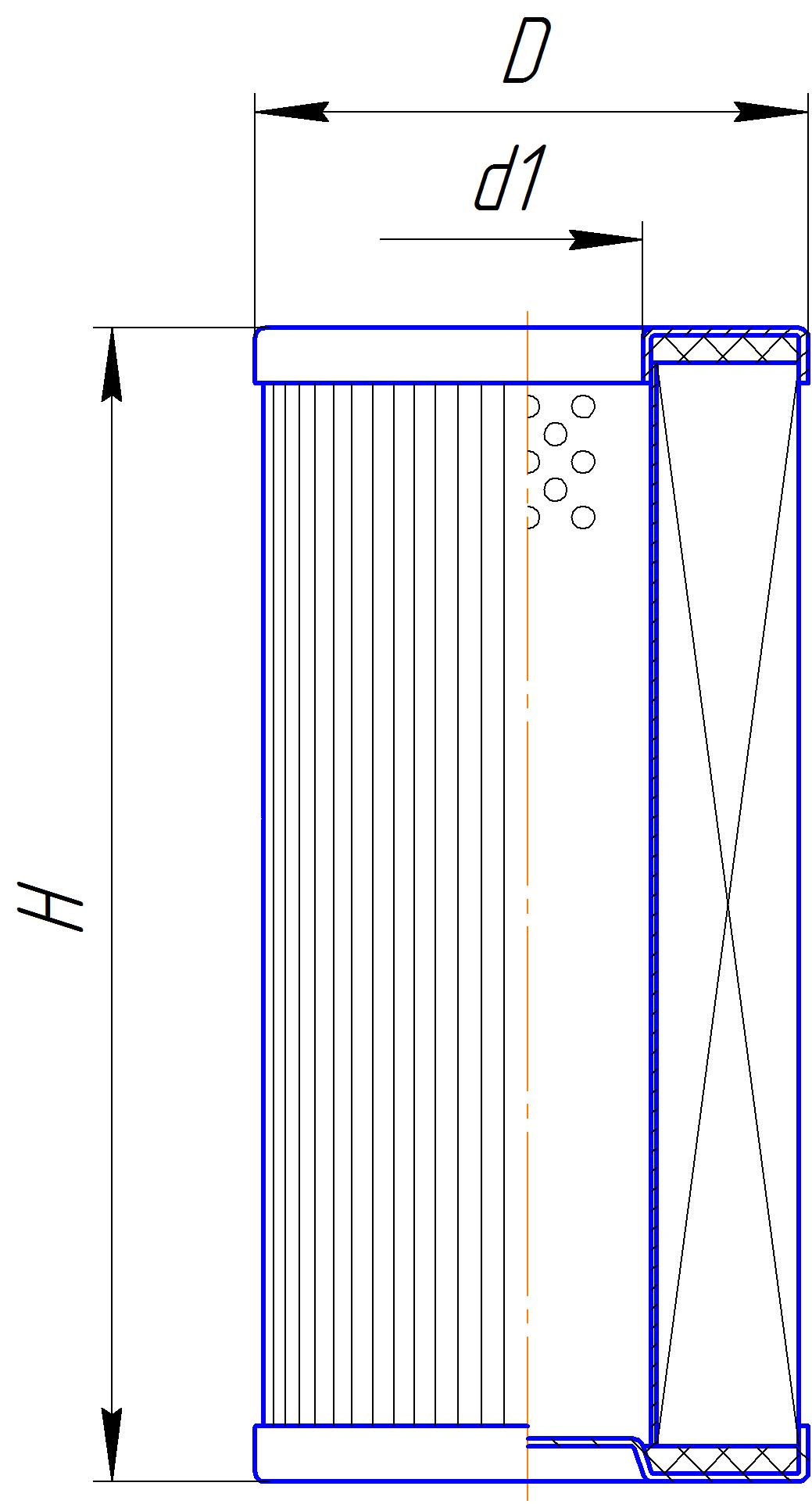 Фильтрующий элемент очистки масла DIFA 54102