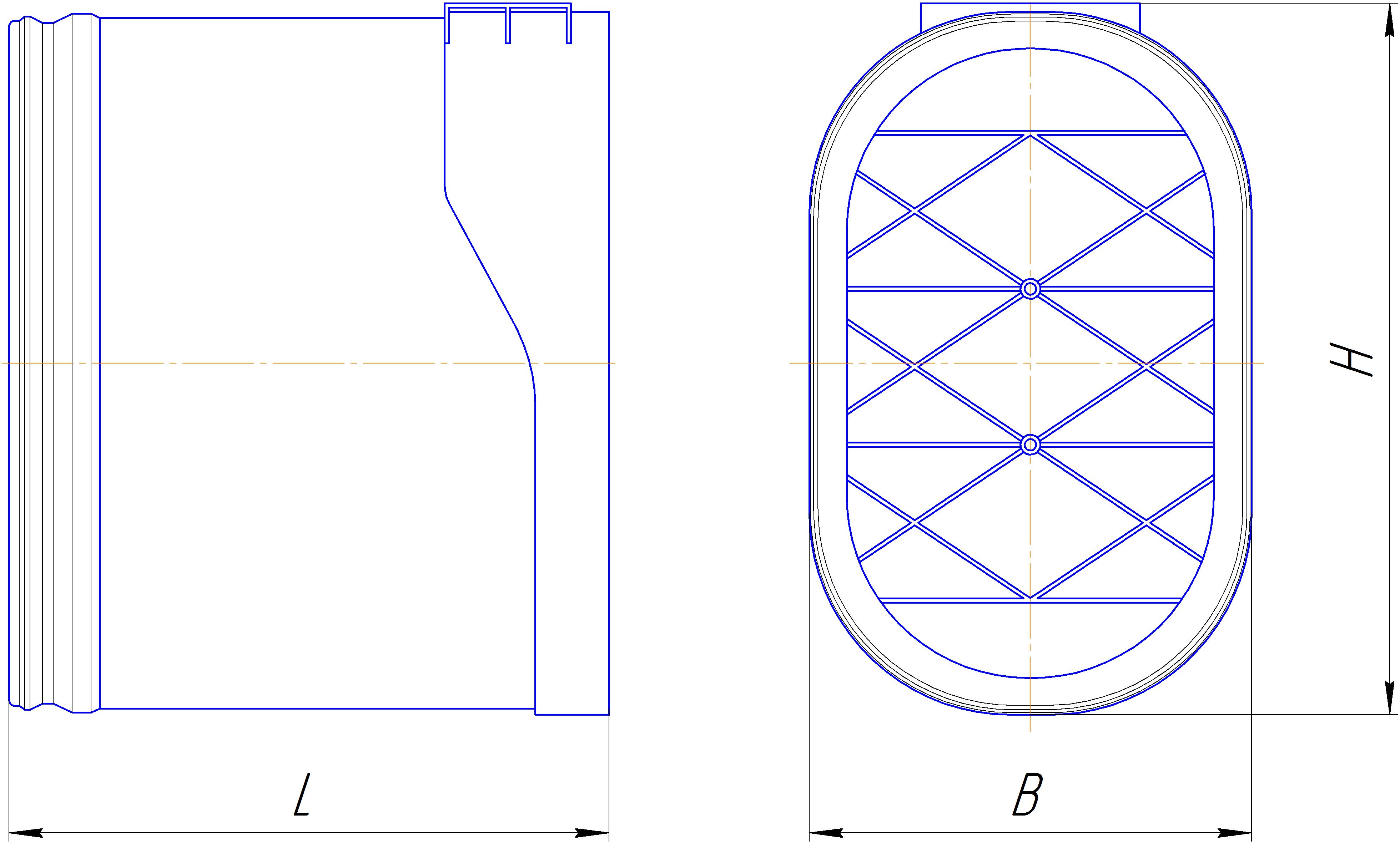 Сменный элемент воздухоочистителей для двигателей внутреннего сгорания DIFA 43173