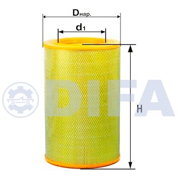Фильтрующий элемент очистки воздуха DIFA 4339