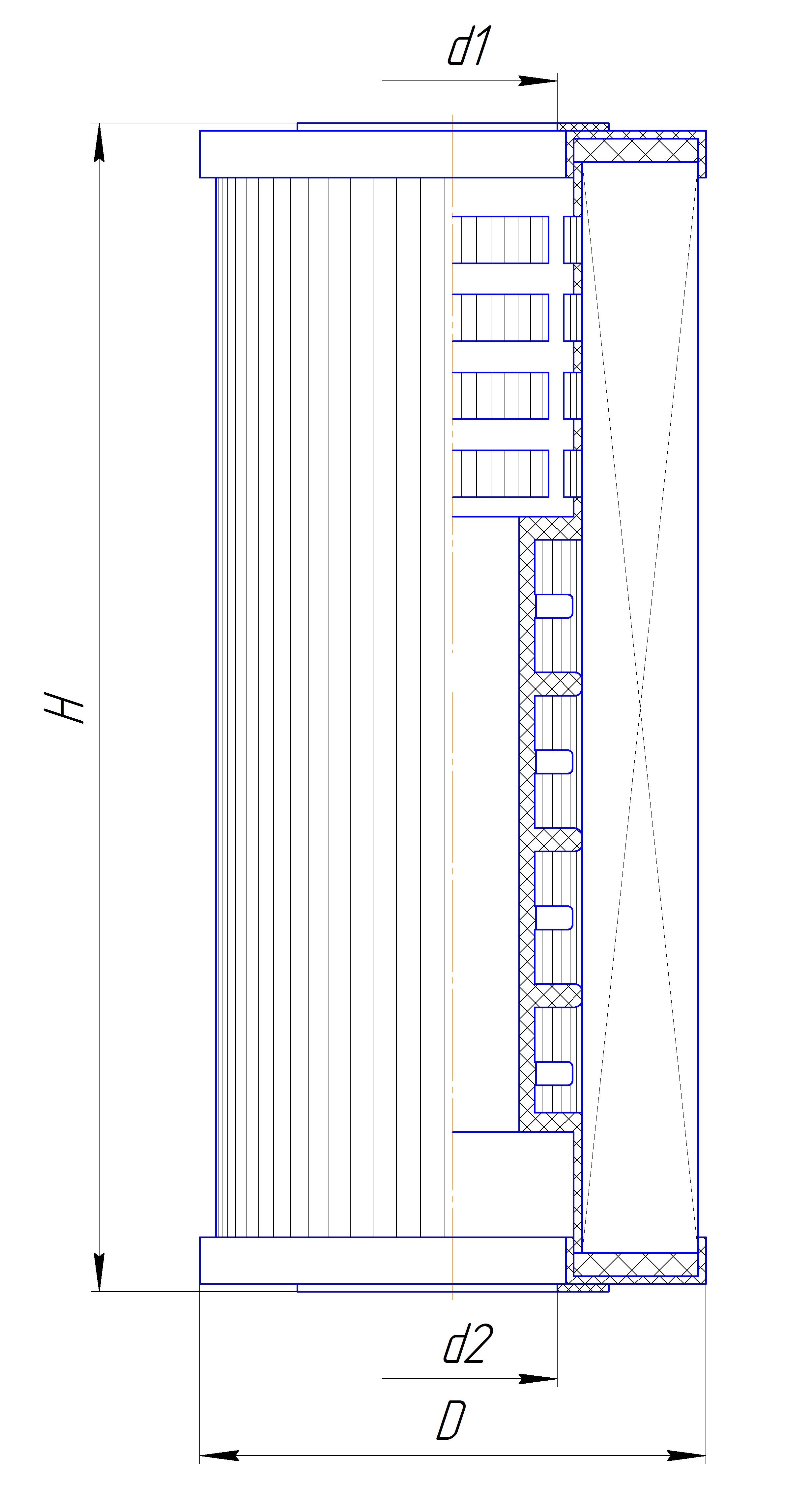 Сменный элемент фильтров очистки масла DIFA 5363E