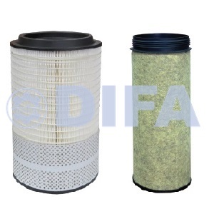 Комплект фильтрующий элемент очистки воздуха DIFA 43160 + DIFA 43160-01
