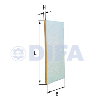 Фильтр очистки воздуха салона, кабины DIFA 4705
